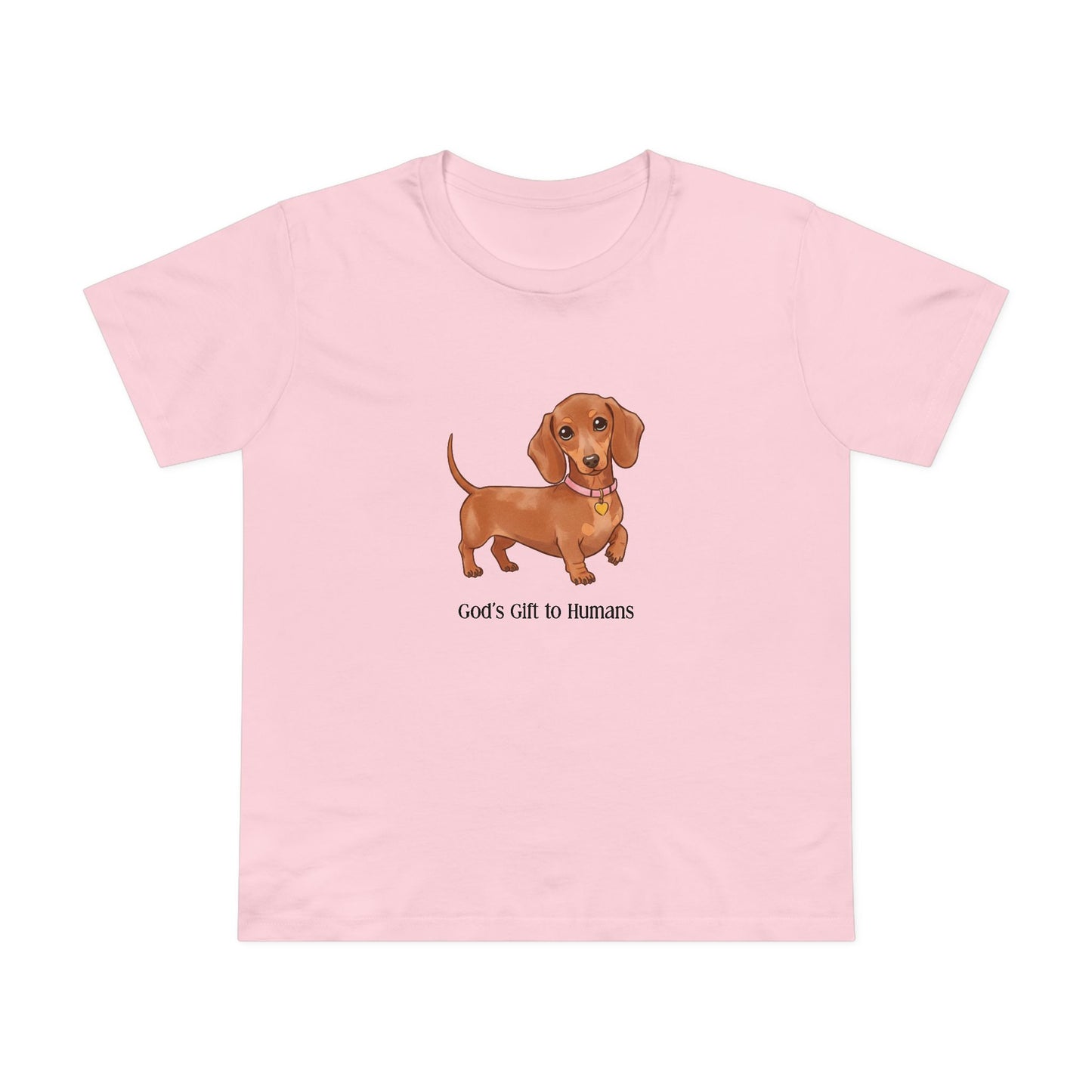 Dachshund Lover’s Tee, Dog Mom Gift, Pet Lover Shirt, Cute Dachshund T-Shirt, Casual Everyday Outfit