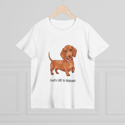 Dachshund Lover’s Tee, Dog Mom Gift, Pet Lover Shirt, Cute Dachshund T-Shirt, Casual Everyday Outfit