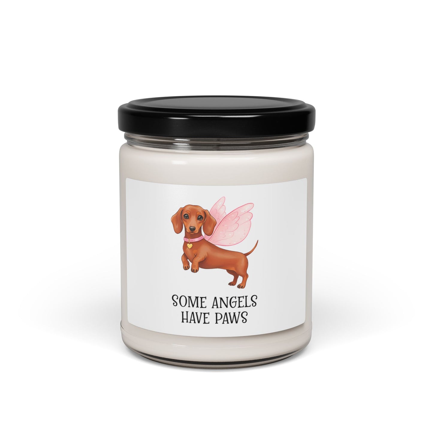 Angel Paws Scented Soy Candle | Dog Lover Gift, Home Decor, Pet Memorial, Gift for Her, Relaxation