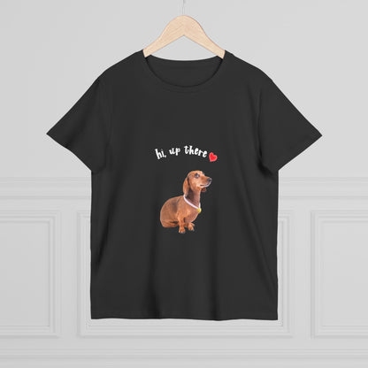 Cute Dachshund T-Shirt for Dog Lovers, Perfect Gift for Pet Owners, Casual Daily Wear, Birthday, Dog-Themed Occasion