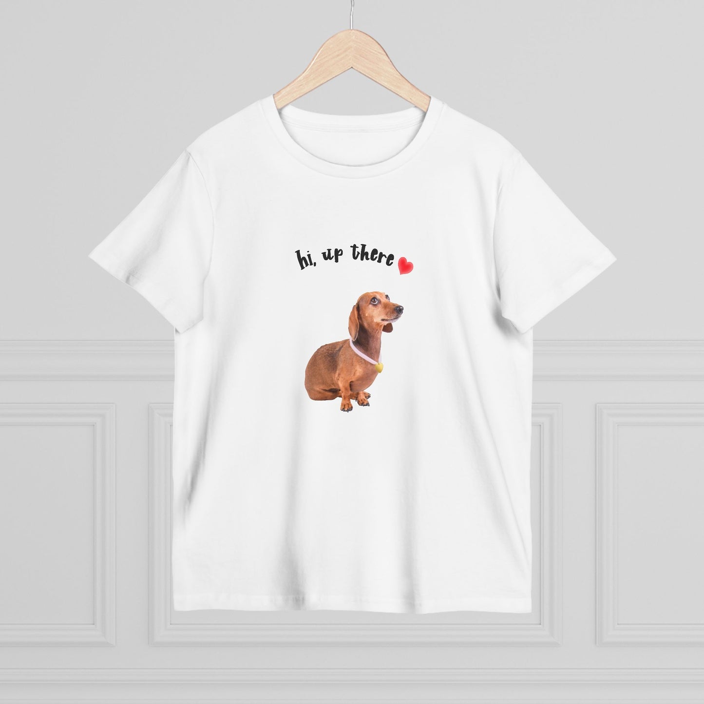 Cute Dachshund T-Shirt for Dog Lovers, Perfect Gift for Pet Owners, Casual Daily Wear, Birthday, Dog-Themed Occasion