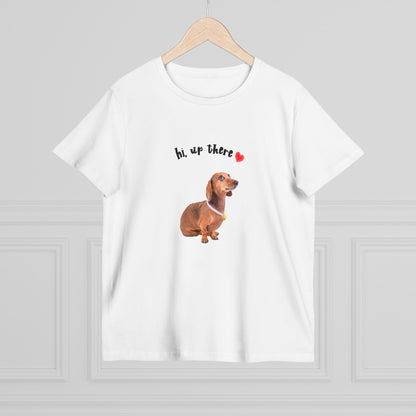 Cute Dachshund T-Shirt for Dog Lovers, Perfect Gift for Pet Owners, Casual Daily Wear, Birthday, Dog-Themed Occasion