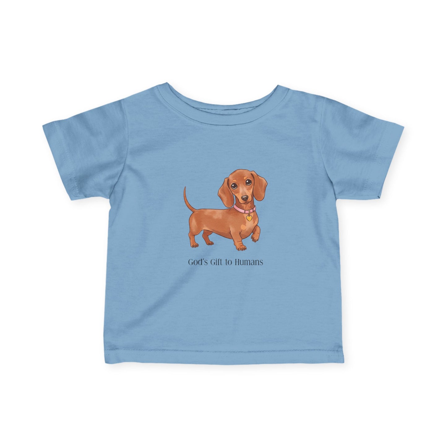 Adorable Dachshund Infant Tee, Cute Baby Dog Shirt, Gifts for New Parents, Baby Shower Outfit, Funny Pet Lover Tee