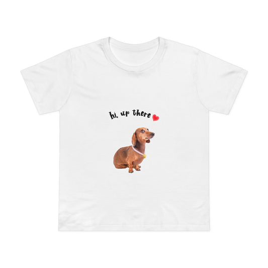 Cute Dachshund T-Shirt for Dog Lovers, Perfect Gift for Pet Owners, Casual Daily Wear, Birthday, Dog-Themed Occasion