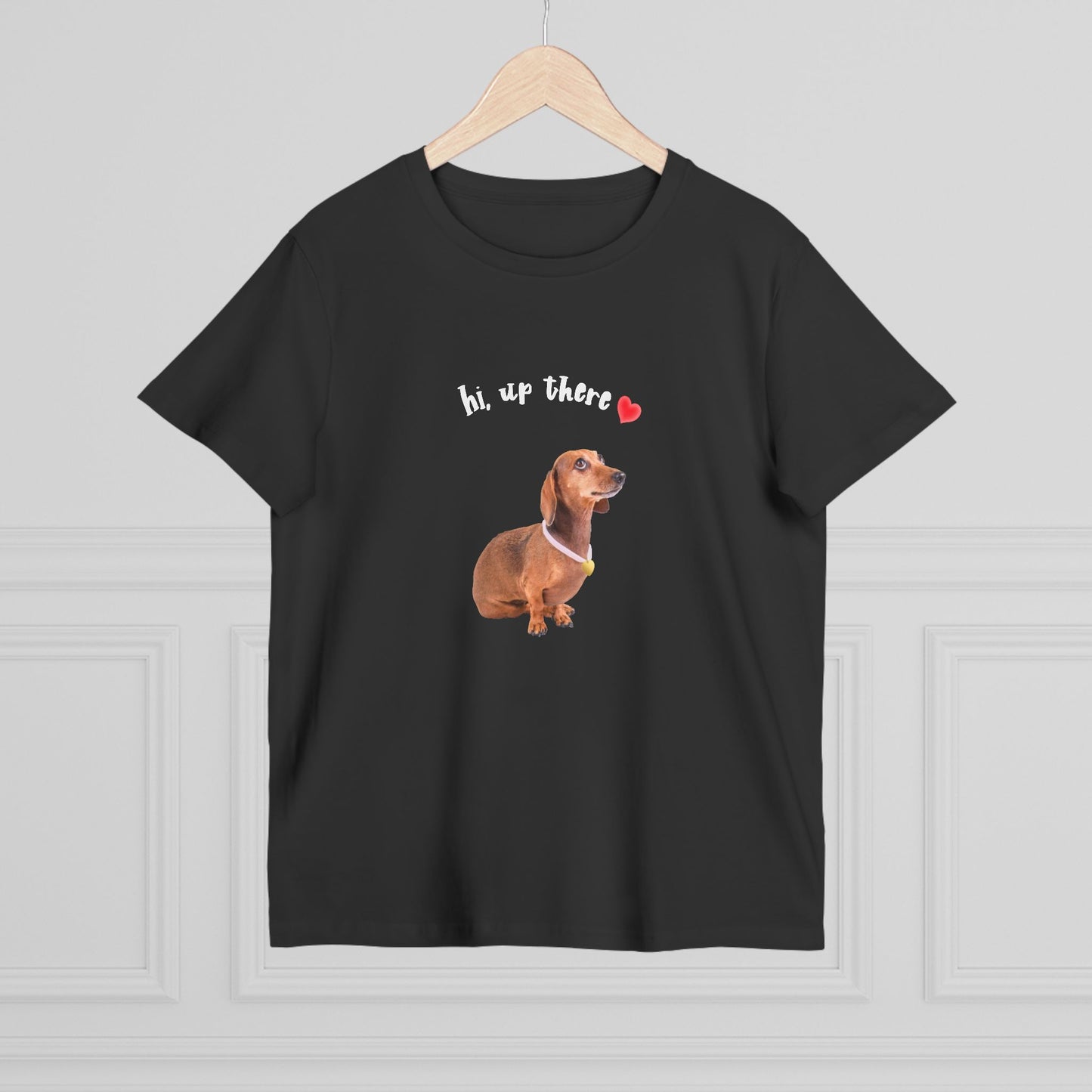 Cute Dachshund T-Shirt for Dog Lovers, Perfect Gift for Pet Owners, Casual Daily Wear, Birthday, Dog-Themed Occasion