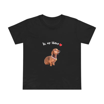 Cute Dachshund T-Shirt for Dog Lovers, Perfect Gift for Pet Owners, Casual Daily Wear, Birthday, Dog-Themed Occasion