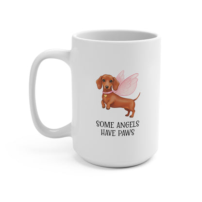 Whimsical Dog Angel Mug