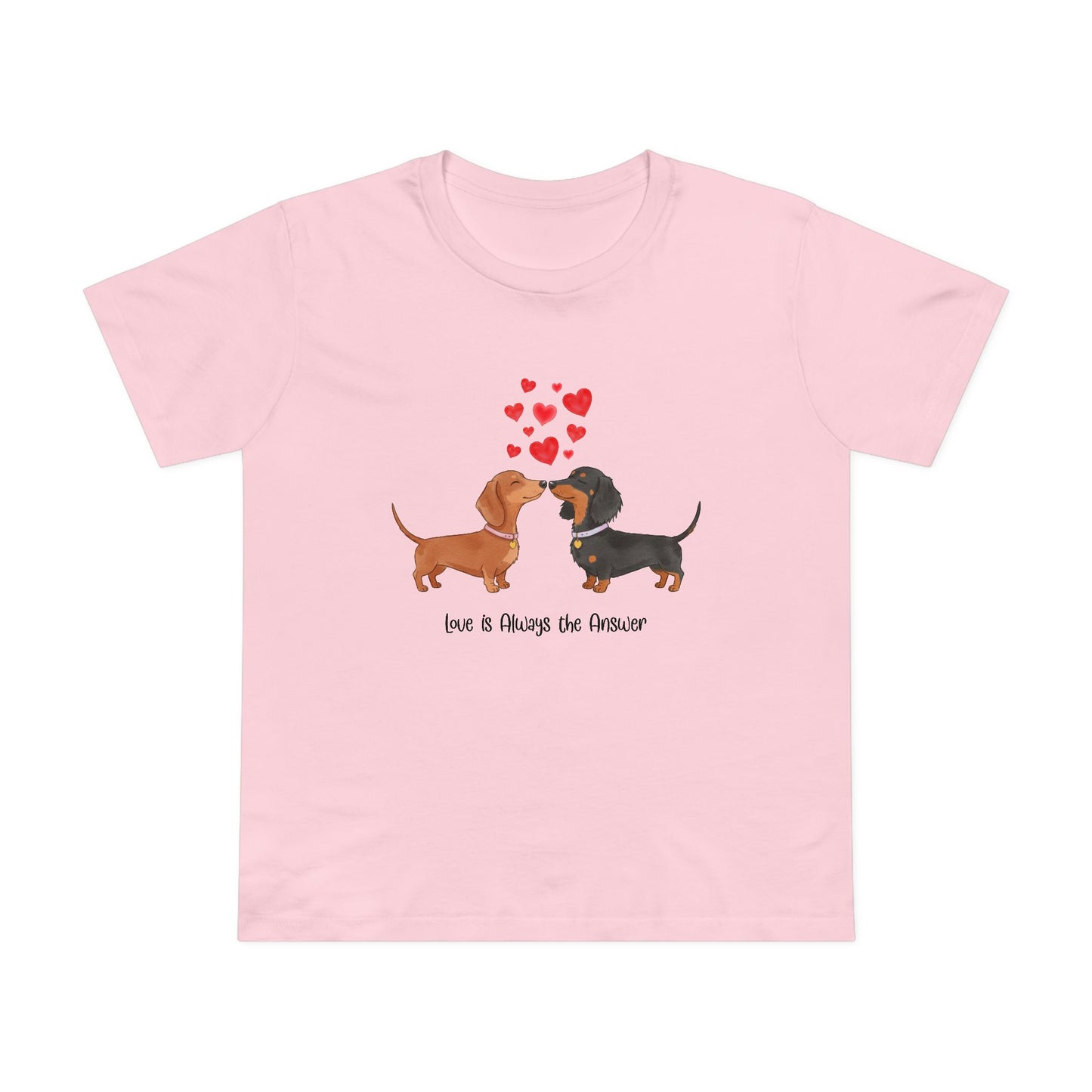 Love Dogs Tee - Cute Pet T-Shirt for Animal Lovers, Gift for Dog Owners, Casual Wear, Birthday Apparel, Valentine's Day